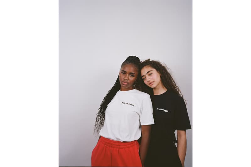 Places+Faces Fall/Winter 2019 Lookbook Collection First Drop Knits Hoodies Sweatshirts T-shirts Red Black White Tote Bag