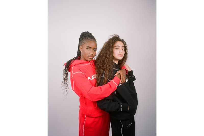 Places+Faces Fall/Winter 2019 Lookbook Collection First Drop Knits Hoodies Sweatshirts T-shirts Red Black White Tote Bag 