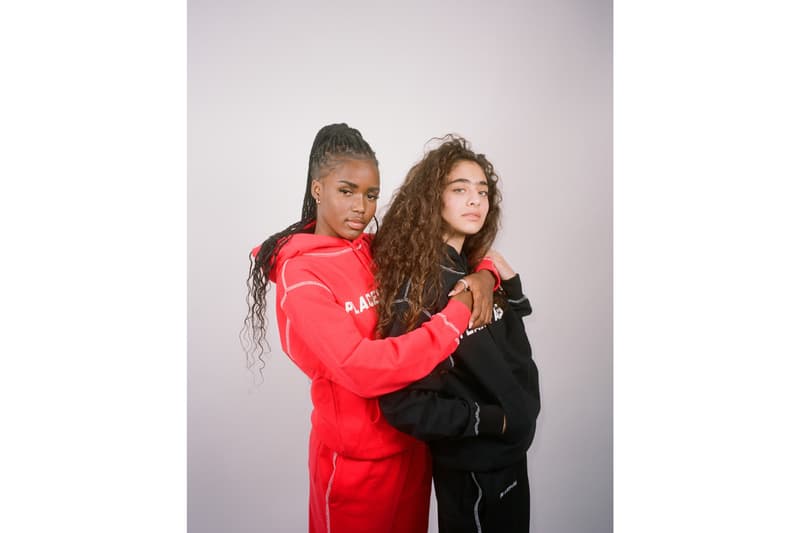 Places+Faces Fall/Winter 2019 Lookbook Collection First Drop Knits Hoodies Sweatshirts T-shirts Red Black White Tote Bag