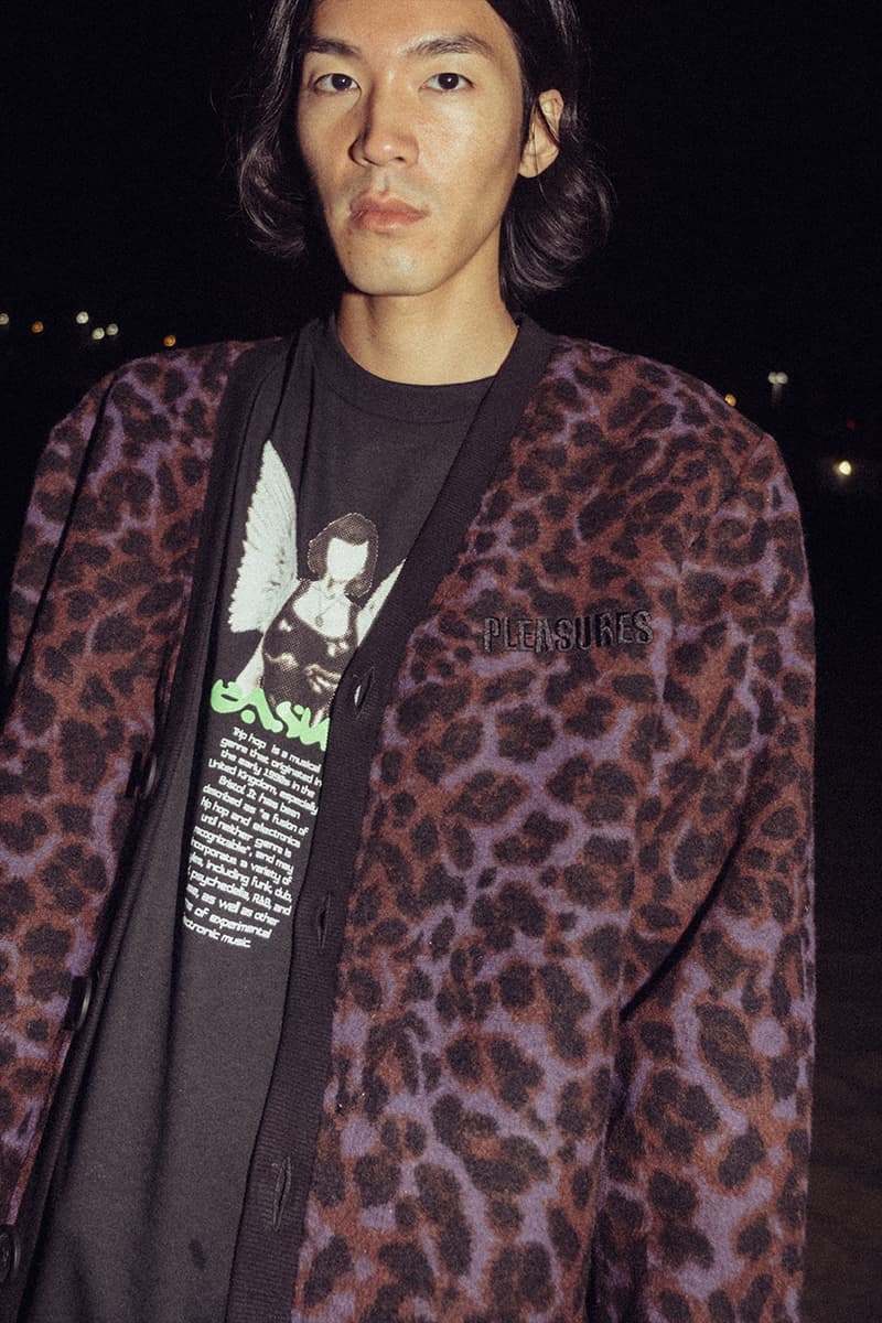 PLEASURES Holiday 2019 Collection Lookbook Release Info Date Buy Jackets Cardigan Sweater T shirt Pants 