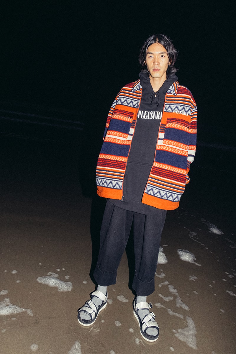 PLEASURES Holiday 2019 Collection Lookbook Release Info Date Buy Jackets Cardigan Sweater T shirt Pants 