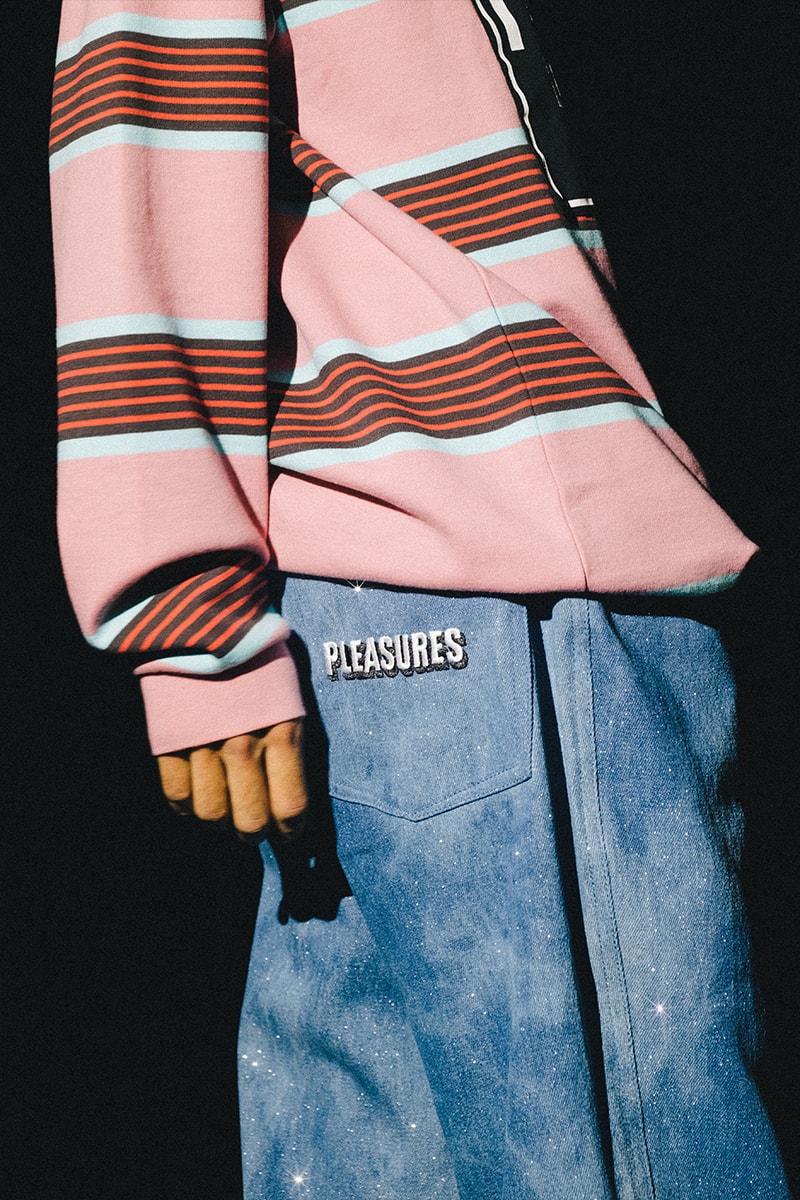 PLEASURES Holiday 2019 Collection Lookbook Release Info Date Buy Jackets Cardigan Sweater T shirt Pants 