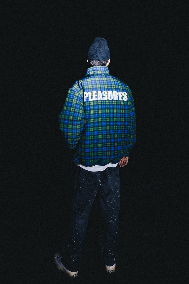PLEASURES Holiday 2019 Collection Lookbook Release Info Date Buy Jackets Cardigan Sweater T shirt Pants 