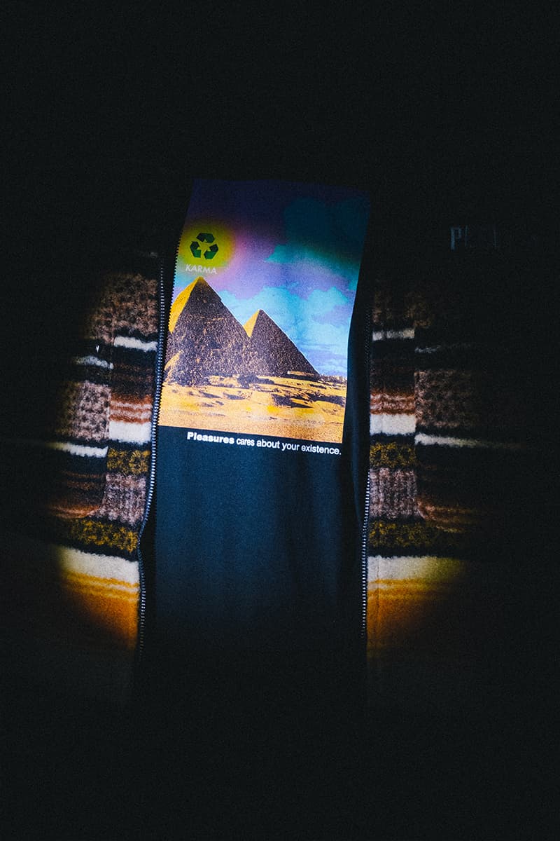 PLEASURES Holiday 2019 Collection Lookbook Release Info Date Buy Jackets Cardigan Sweater T shirt Pants