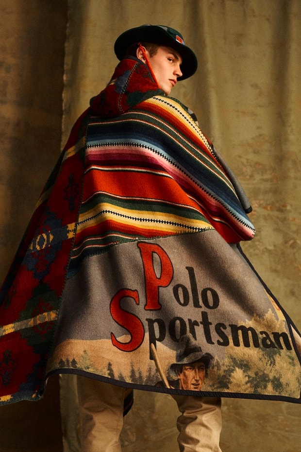 Polo Ralph Lauren Polo Sport Outdoor collection poncho patchwork mountaineering trail hiking alpine apparel fall winter 2019 1998 90s reissue