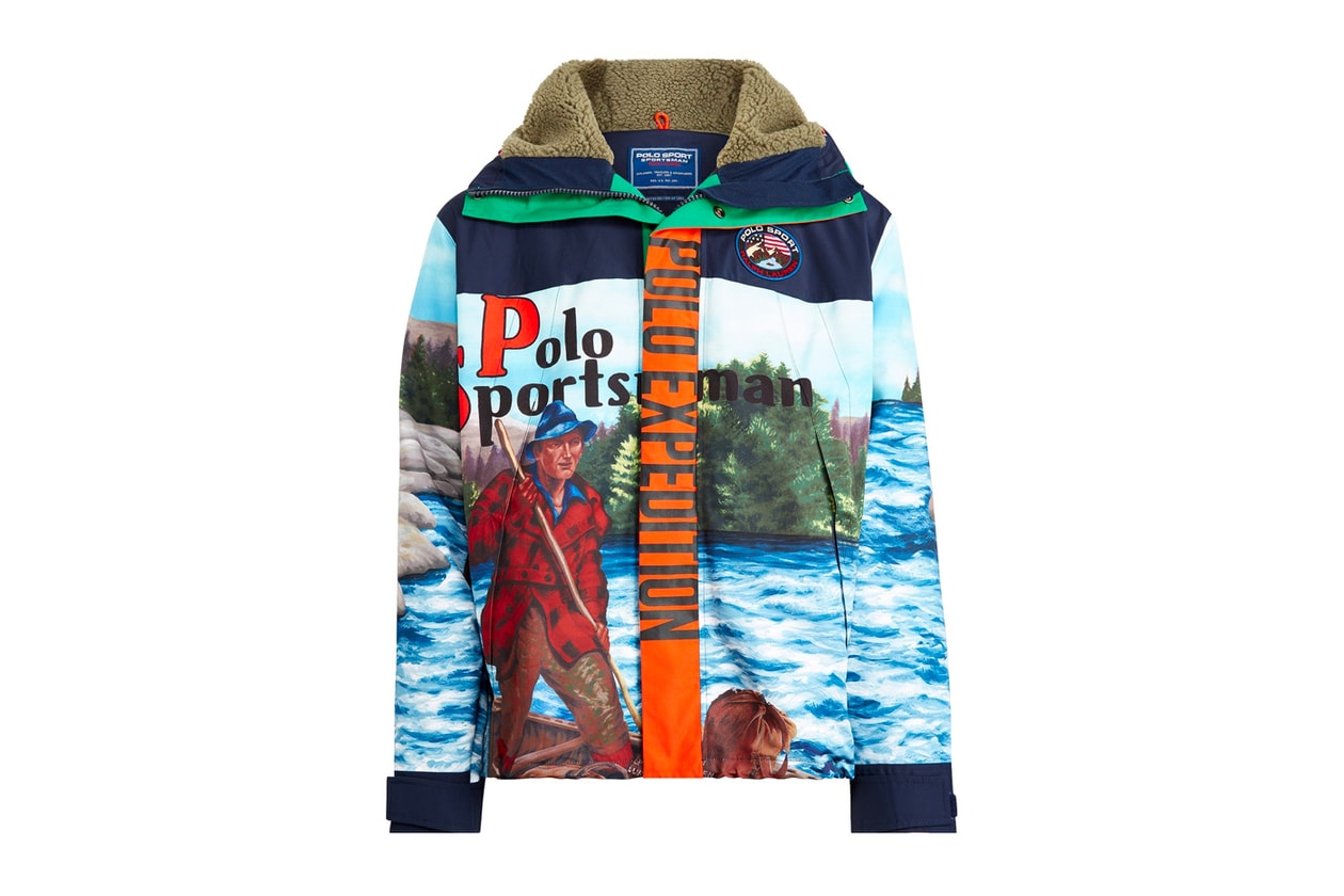 ラルフローレンがアーカイブを再解釈した“ポロスポーツアウトドア”を発表 Polo Ralph Lauren Polo Sport Outdoor collection poncho patchwork mountaineering trail hiking alpine apparel fall winter 2019 1998 90s reissue