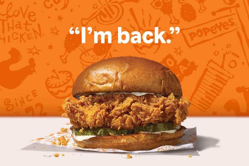 Popeyes Is Officially Bringing the Chicken Sandwich Back Next Month (UPDATE)