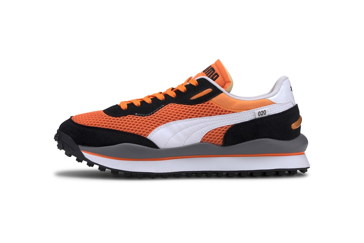 puma fast style future rider release date dates info photos black orange blue yellow white