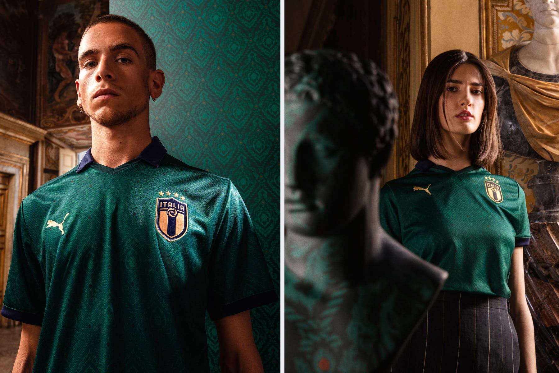 PUMA Italy National Football Team Kit 
