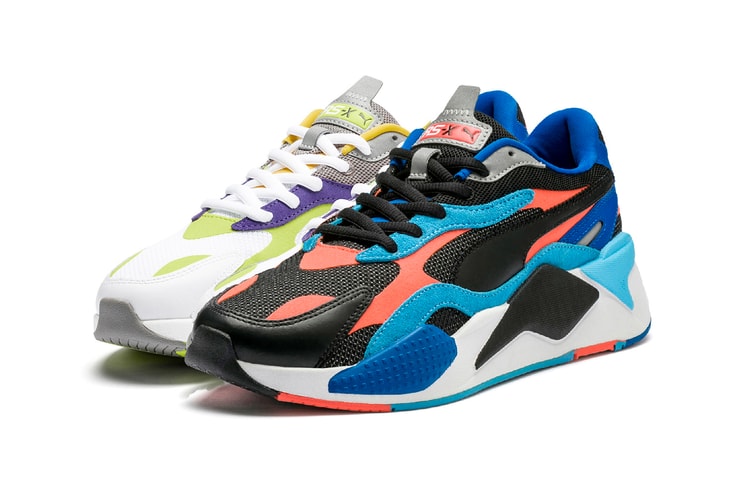 PUMA Introduces Multicolored & Multi-Textured RS-X³ LEVEL UP