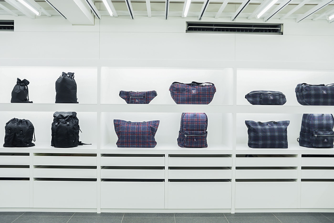 HEAD PORTER Rebranded RAMIDUS Store & Collection Launch Osaka Tokyo Jackets Fragment design Loopwheeler Wolf's Head Bags TYPE tyvek 
