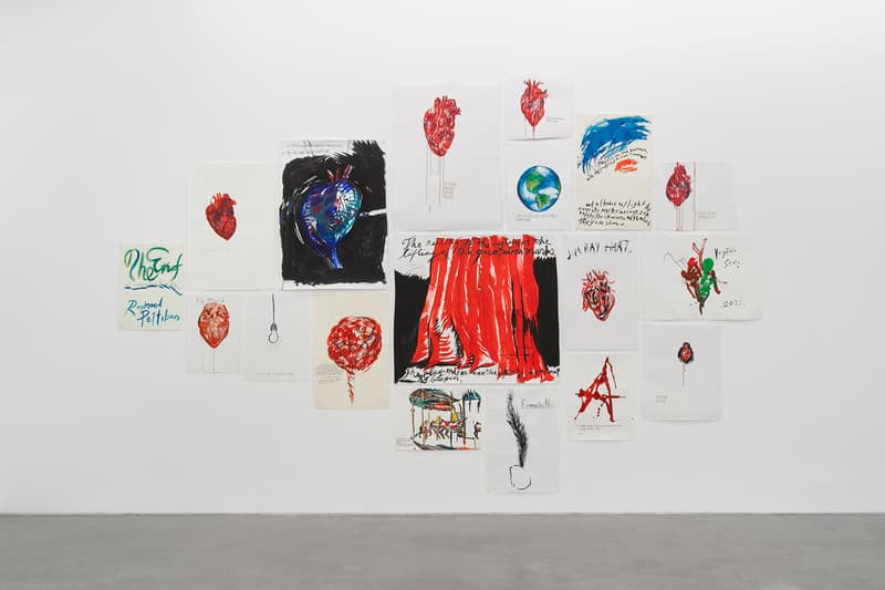 raymond pettibon frenchette exhibition david zwirner paris drawings artworks contemporary art