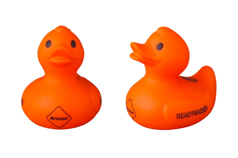 READYMADE FC Real Bristol Rubber Duckie orange sophnet medicom toy vintage retro toys accessories japanese novelties collectibles