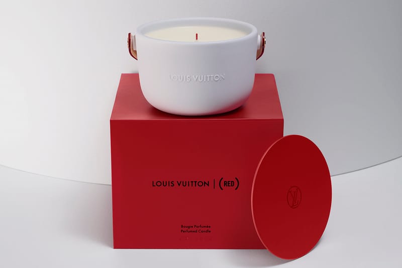 (RED) & Louis Vuitton Craft Luxe Candle in Support of the Fight to End AIDS
