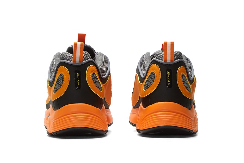 Reebok Daytona DMX II in Orange Sneaker Release Black Gray Mesh Leather 