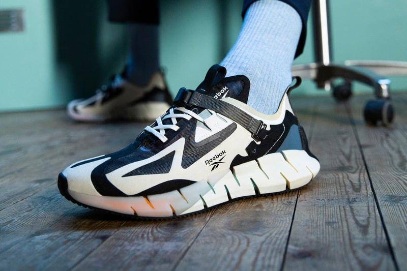 reebok zig kinetica zigtech zig zag black white grey purple navy blue Concept Type 1