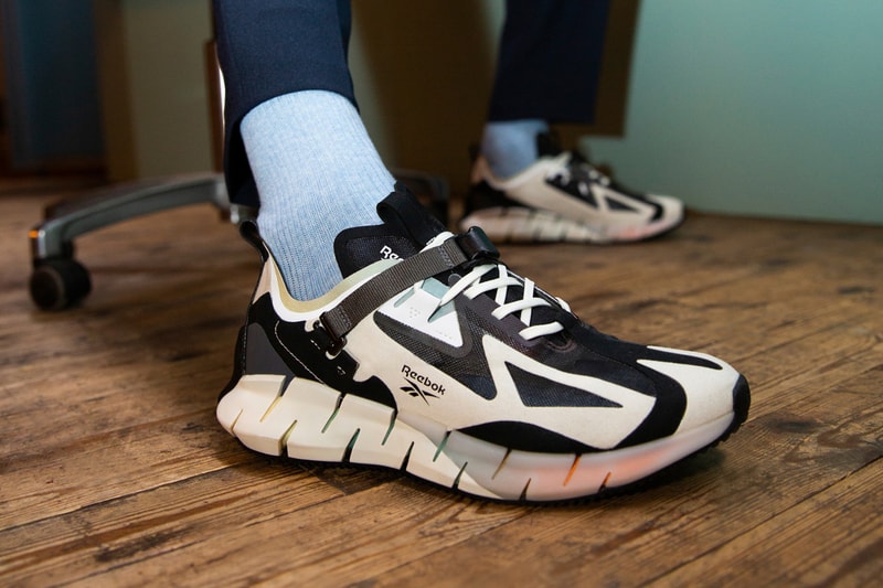 reebok zig kinetica zigtech zig zag black white grey purple navy blue Concept Type 1