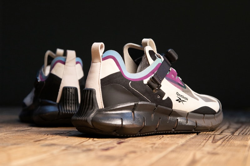 reebok zig kinetica zigtech zig zag black white grey purple navy blue Concept Type 1