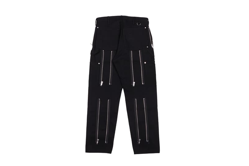 Richardson Bondage Collection Apparel & Homeware Lookbook Fall Winter 2019 FW19 Pieces Overalls Coveralls Pants Workpants Jacket Zipeprs Rubber Work Bag Leather Straps NSFW Incense Holder