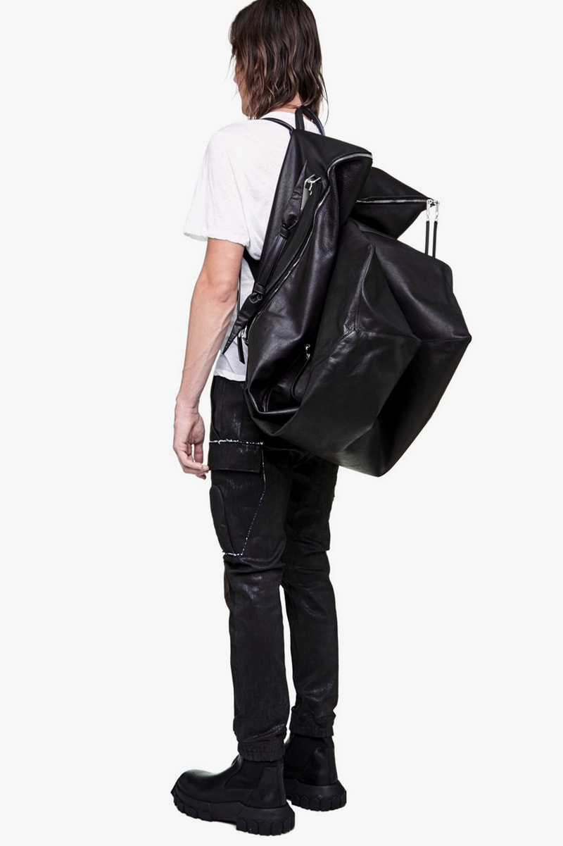 Rick Owens Larry Offthe Runway Megaduffle bags style 