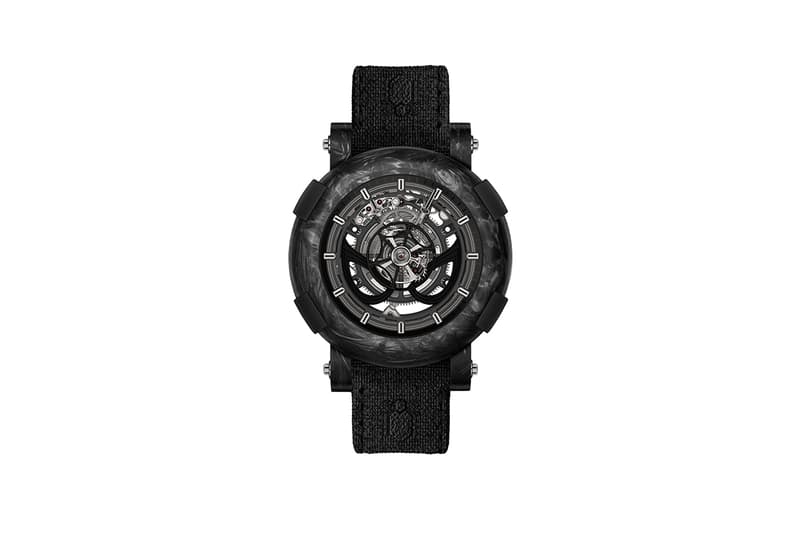 RJ ARRAW 'Spider-Man' Tourbillon Release Information Closer Look Watches Marvel Superhero Swiss Watchmaker Timepiece Interchangeable Strap Black Red Versions 10 Pieces £83,200 GBP