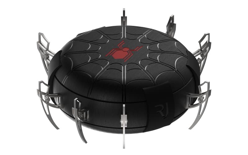 RJ ARRAW 'Spider-Man' Tourbillon Release Information Closer Look Watches Marvel Superhero Swiss Watchmaker Timepiece Interchangeable Strap Black Red Versions 10 Pieces £83,200 GBP
