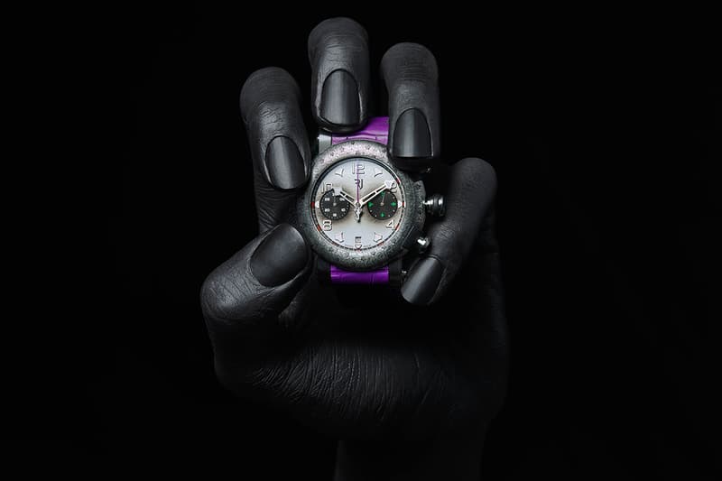 RJ ARRAW "The Joker" Watch Series Limited Edition 100 Pieces Timepiece Swiss Made Switzerland chronograph Villains 'Batman' DC Entertainment 