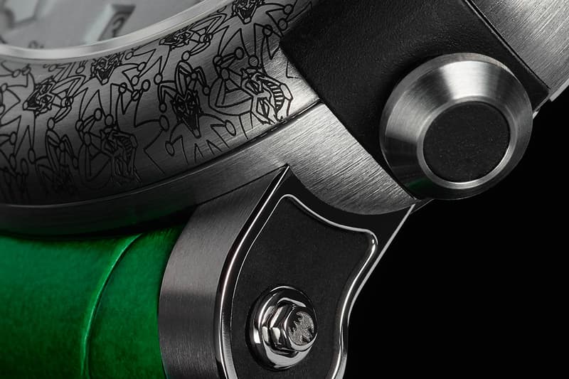 RJ ARRAW "The Joker" Watch Series Limited Edition 100 Pieces Timepiece Swiss Made Switzerland chronograph Villains 'Batman' DC Entertainment