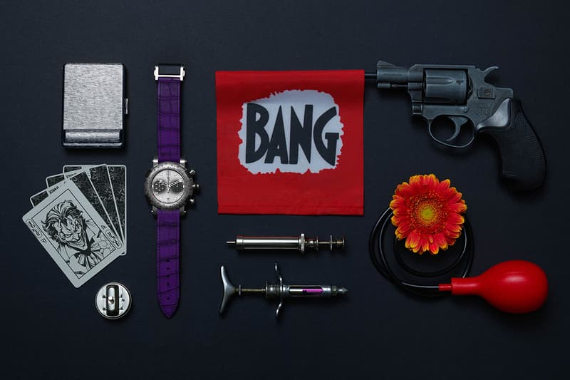 RJ ARRAW "The Joker" Watch Series Limited Edition 100 Pieces Timepiece Swiss Made Switzerland chronograph Villains 'Batman' DC Entertainment