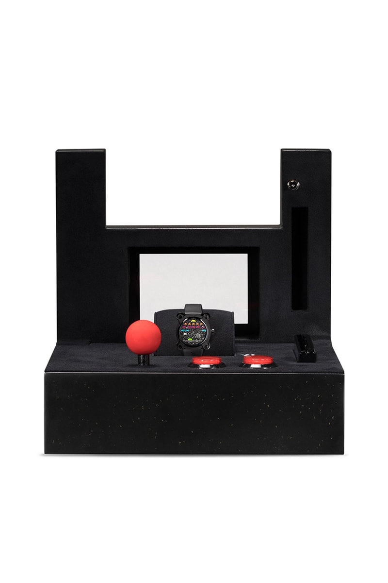 RJ Watches Moon Invader 'Space Invaders' Pop 46mm Release Information Cop Drop Release Information Online Browns $15700 USD Arcade Games Retro Vintage Tomohiro Nishikado
