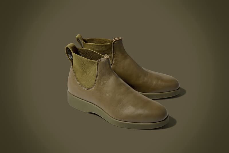 Marc Newson R.M. Williams The Yard Boot 365 Black Walnut Indigo Olive Quartz Off-White Suede Leather