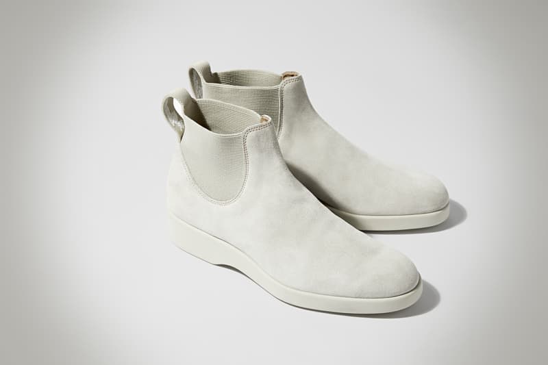 Marc Newson R.M. Williams The Yard Boot 365 Black Walnut Indigo Olive Quartz Off-White Suede Leather