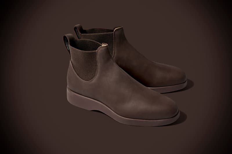 Marc Newson R.M. Williams The Yard Boot 365 Black Walnut Indigo Olive Quartz Off-White Suede Leather