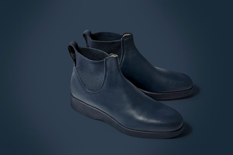 Marc Newson R.M. Williams The Yard Boot 365 Black Walnut Indigo Olive Quartz Off-White Suede Leather