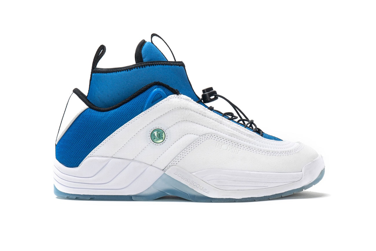 ROKIT DC Shoes Release Scuba Williams OG Skate Shoe Basketball Influence NBA Reserve 