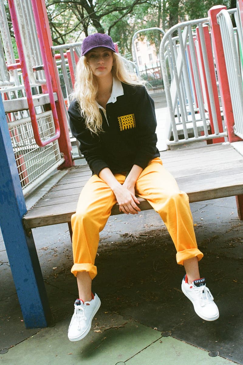 rowing blazers fall winter 2019 drop 2 collection lookbook release brooklyn williamsburg popup pop up shop rugbys blazers georgetown tee tshirt prep fw19 cricket cableknit sweaters post ivy collegiate theme