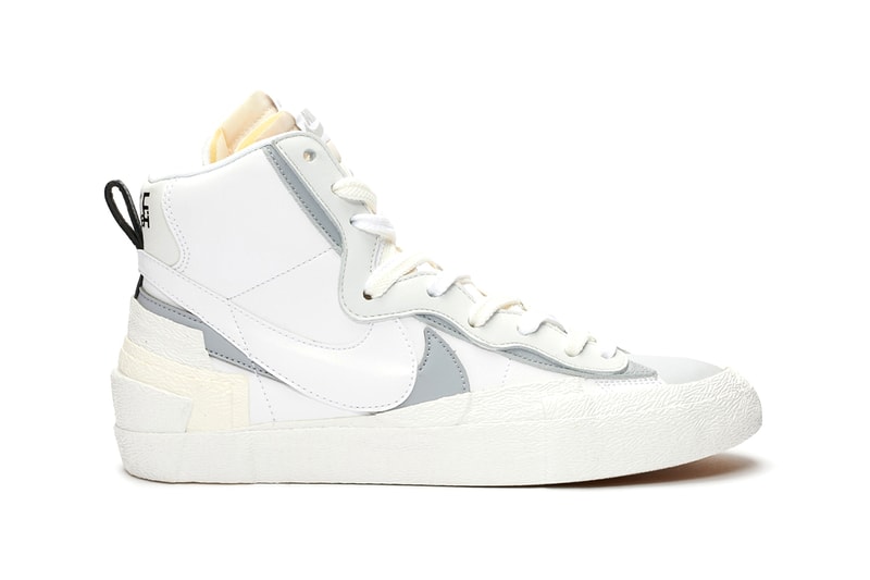 sacai nike blazer mid black white wolf grey release information date details buy cop purchase first official look chitose abe fraser cooke Bv0072-002-100
