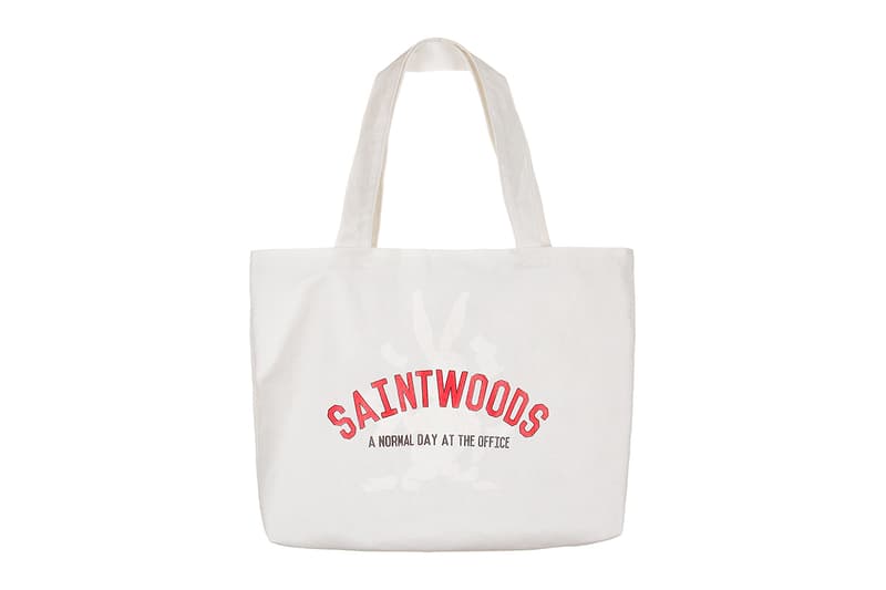 SAINTWOODS SW008 Collection fall winter 2019 capsule streetwear casual sweatshirts graphic tees Nathan Gannage Zach Macklovitch saint laurent blvd