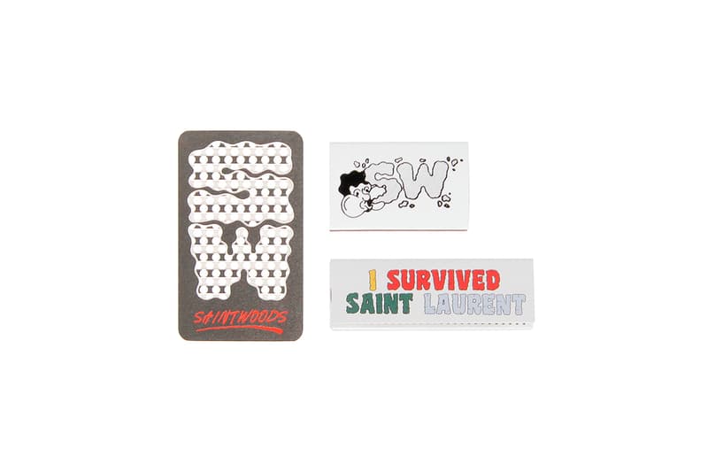 SAINTWOODS SW008 Collection fall winter 2019 capsule streetwear casual sweatshirts graphic tees Nathan Gannage Zach Macklovitch saint laurent blvd