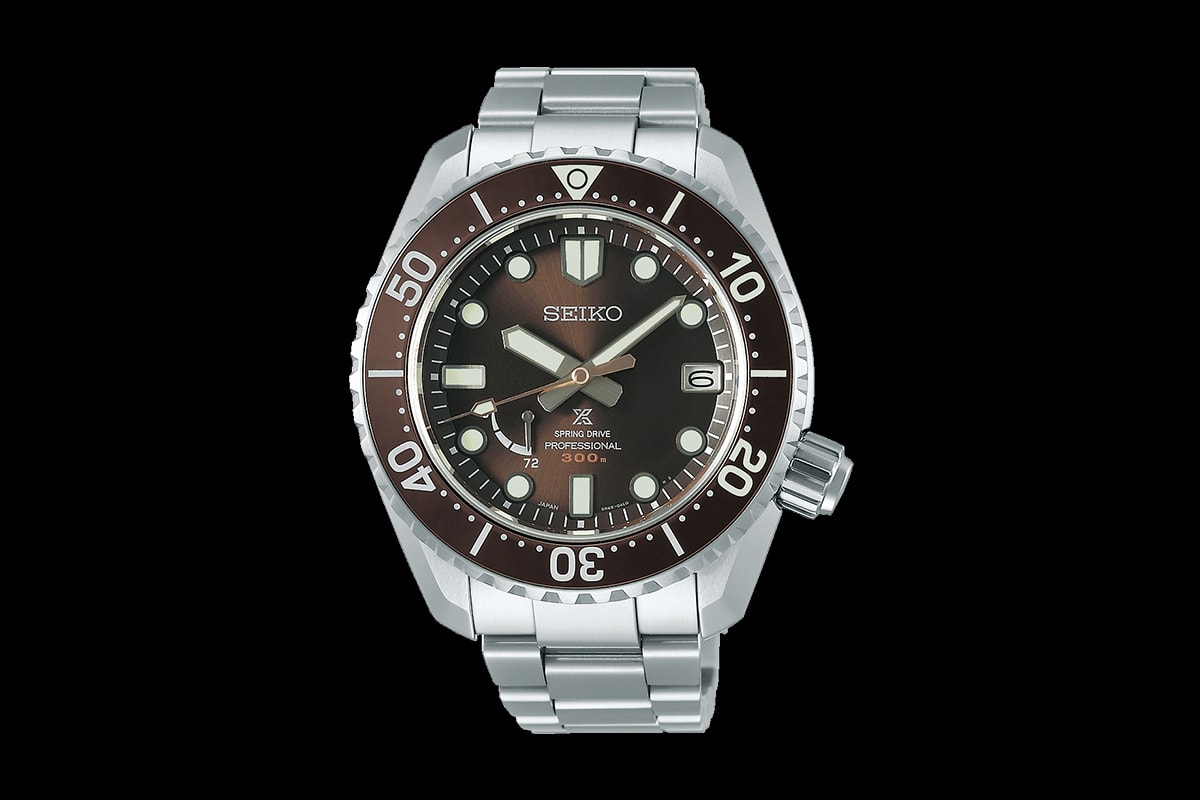 Seiko Prospex LX Line Limited-Edition Cermet Watch Dark Brown Charcoal Gray Violet Gold Platinum Diver Collection 