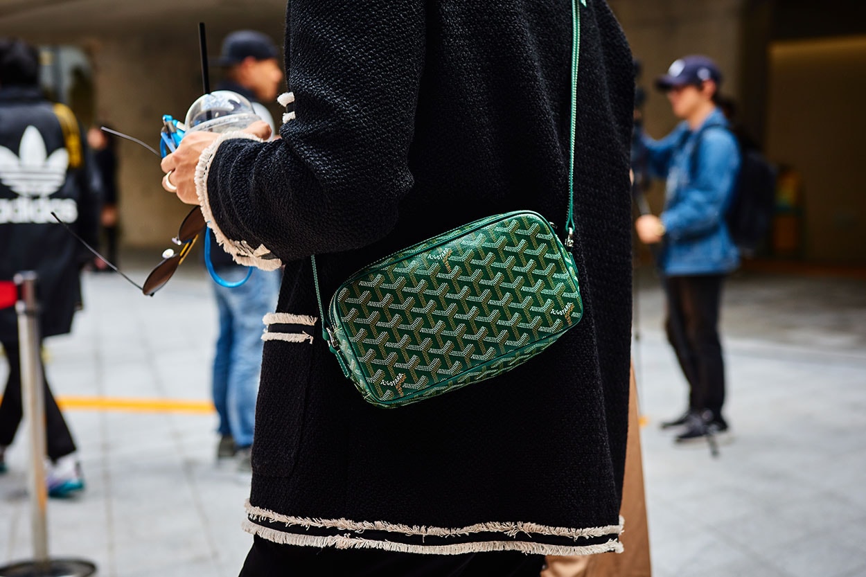 goyard bag sunglasses city summer outfit  Fashion, Street style handbags, Goyard  bag