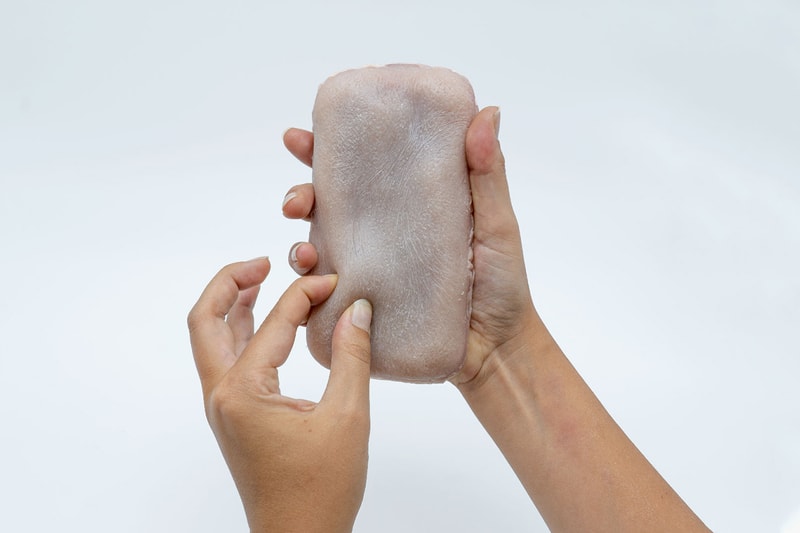 Skin-On Interfaces Realistic Skin Phone Case First Look Technological Advancement Halloween Spooky Marc Teyssier Interface Interactions Artificial Communication Device Smartphones Mobile
