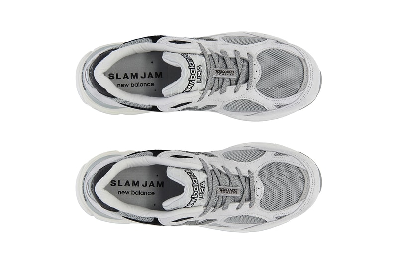 Slam Jam x New Balance 990v3 Sneaker Collab Drop release date info where to buy raffle 89 pieces limited nb1 program october 12 2019 