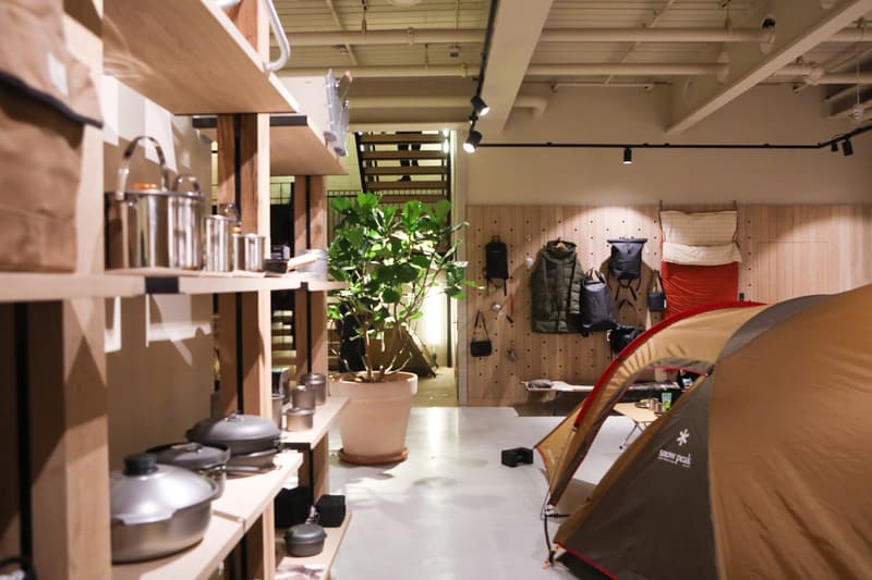 snow peak first london store opening opens images october 2019 fall outdoor lifestyle brand mountain hiking camping gear