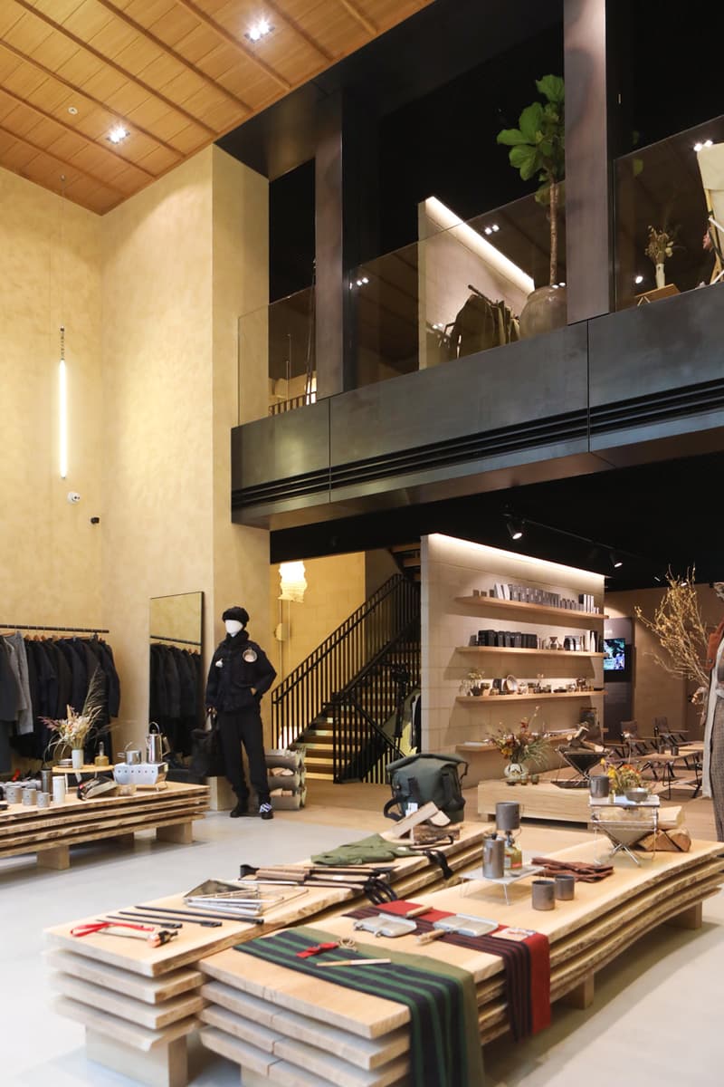snow peak first london store opening opens images october 2019 fall outdoor lifestyle brand mountain hiking camping gear