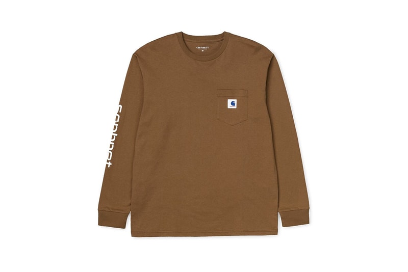 SOPHNET. x Carhartt WIP Fall/Winter 2019 Collection First Look Sweaters Hoodies Long-Sleeve T-Shirts Throwovers Anorak Quarter Zip Beanies Key Chain Tote bag