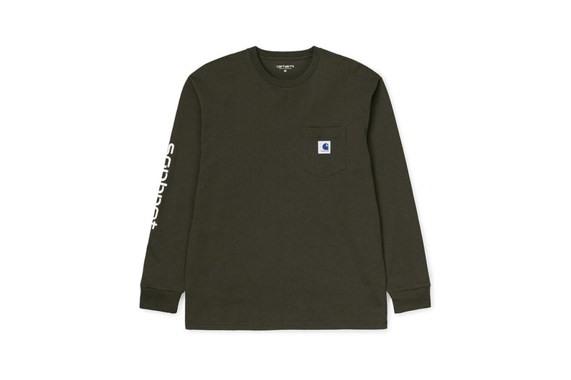 SOPHNET. x Carhartt WIP Fall/Winter 2019 Collection First Look Sweaters Hoodies Long-Sleeve T-Shirts Throwovers Anorak Quarter Zip Beanies Key Chain Tote bag