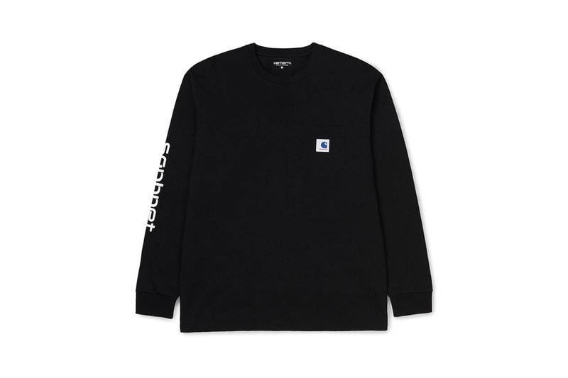 SOPHNET. x Carhartt WIP Fall/Winter 2019 Collection First Look Sweaters Hoodies Long-Sleeve T-Shirts Throwovers Anorak Quarter Zip Beanies Key Chain Tote bag