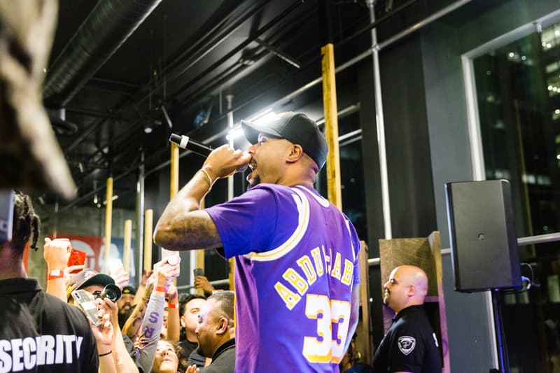 NBA on TNT LA Tip-Off Pop-Up Event Recap dom kennedy soulection jeff gordon los angeles jersey customization 