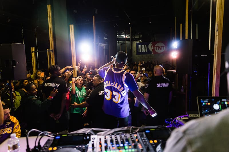 NBA on TNT LA Tip-Off Pop-Up Event Recap dom kennedy soulection jeff gordon los angeles jersey customization 